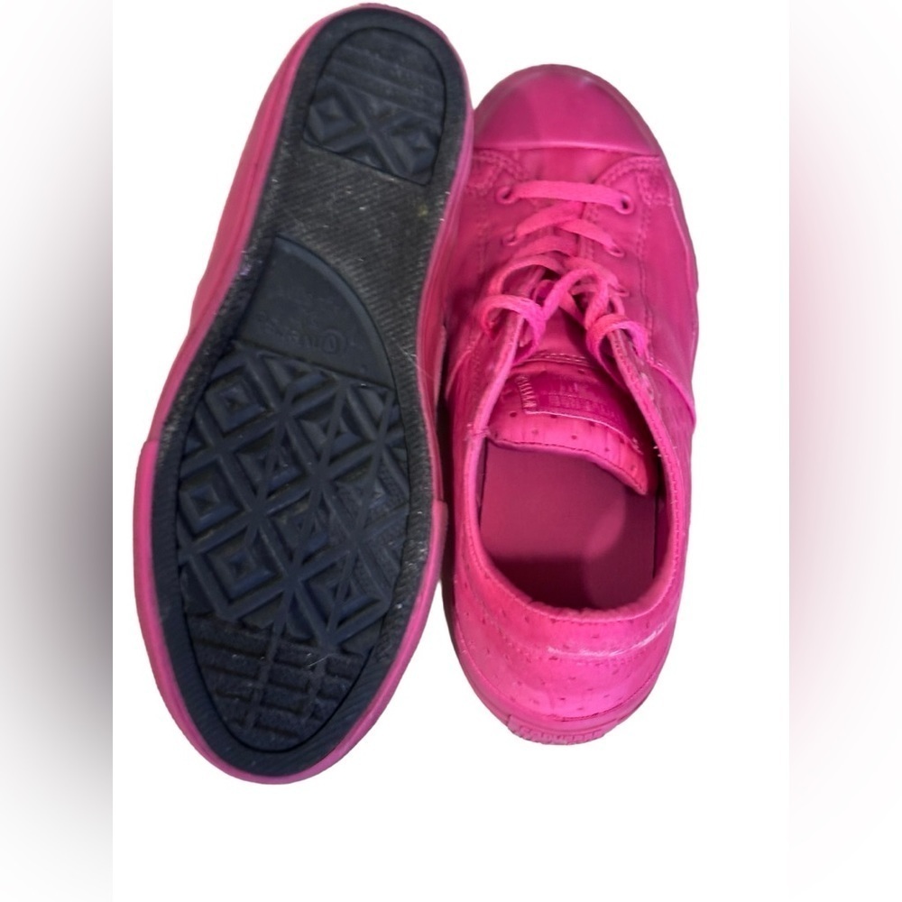 Converse Girls Chuck Taylor All Star Madison Ox Fashion Sneaker Pink Size 5 - Picture 8 of 9